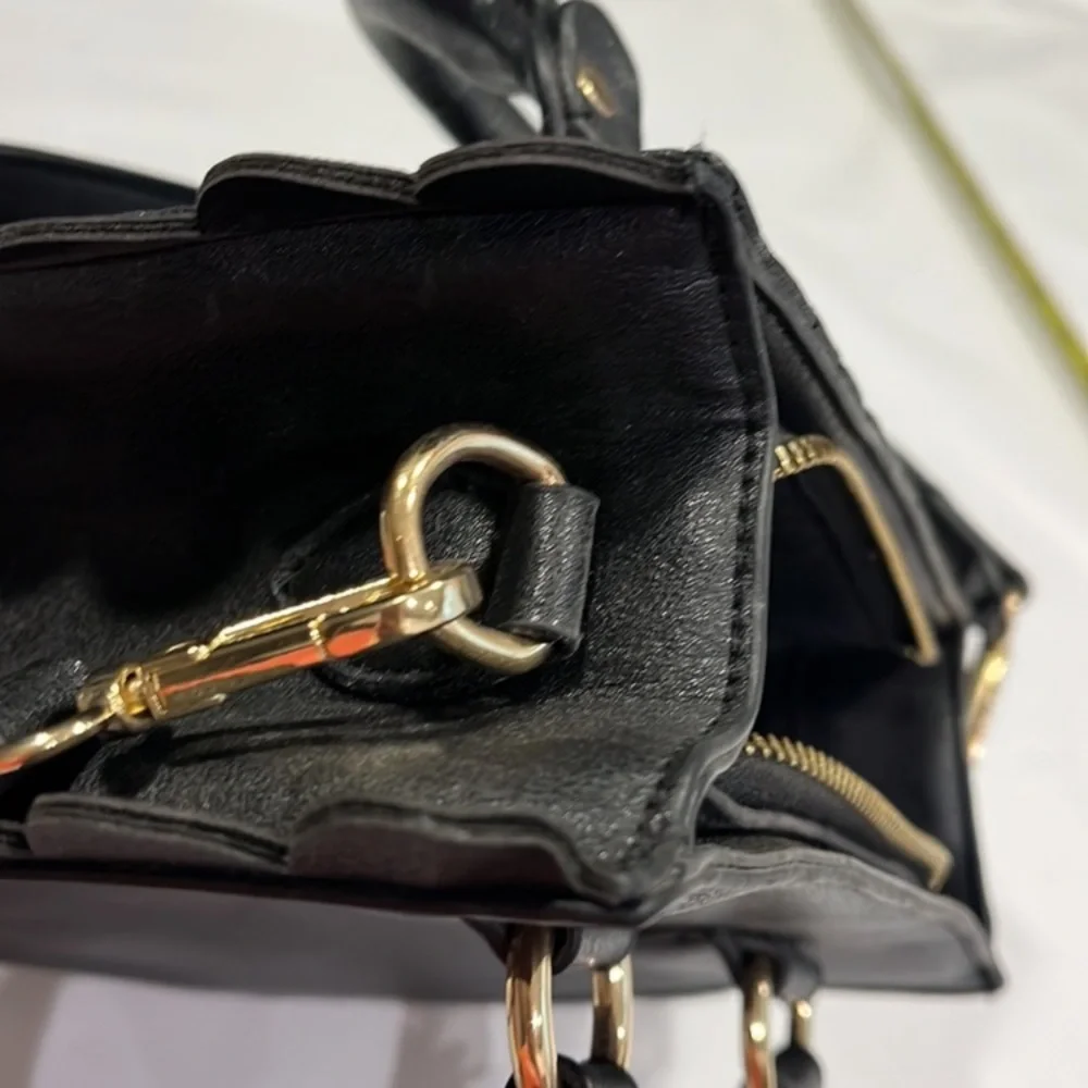 Fashion crossbody bag gold studs quilted - Picture 7 of 11